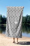 Mijölnir Toalla de Playa Multicolor Microfilamento 70 x 130 cm Keep Moving Faster 70